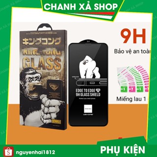9.900đ Kính cường lực iphone kk 3d trong suốt  full màn cho ip 7 8 x xsmax 11 12 13 14 15 16 pro max promax plus [ KK 3D