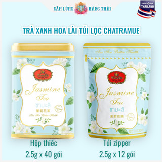  Trà Xanh Hoa Lài Cao Cấp Thái Lan ChaTraMue  Túi Lọc  