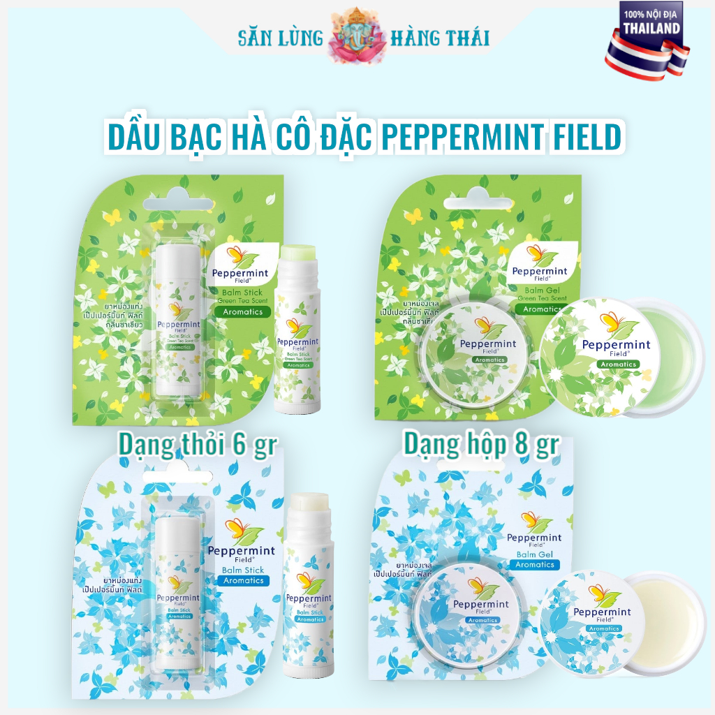 Dầu Bạc Hà Cô Đặc Peppermint Field Thái Lan