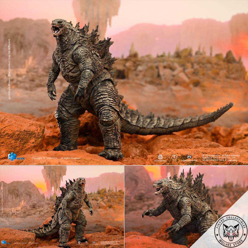 [Có sẵn - Hỏa tốc] Mô hình chính hãng Hiya Toys: Godzilla 2024 (Godzilla x Kong: The New Empire)