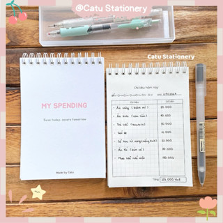 (A6) Sổ tay quản lý chi tiêu hằng ngày MY SPENDING giúp thực hiện mục tiêu tiết kiệm CT3