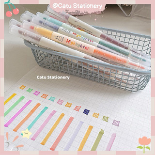 (lẻ 1 cây) Bút highlight 2 đầu màu sắc tươi sáng