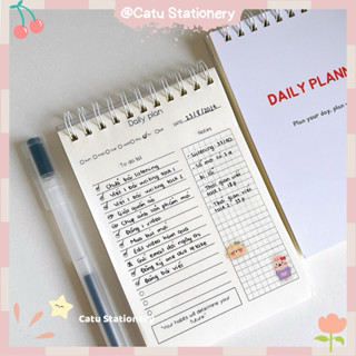 (A6) Sổ tay lập kế hoạch hằng ngày daily planner 60 tờ layout khoa học KH2