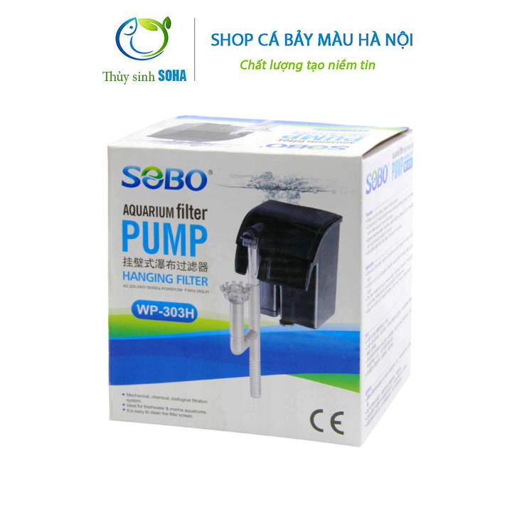 Máy lọc thác bể cá SOBO WP-303H | WP-606H | WP-607H