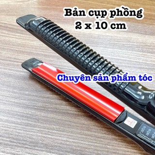 ✅HQ 201 Máy dỗi cụp tóc chuyên nghiệp Hàn Quốc 5 mức nhiệt độ 140-220 độ Kích thước 29cm x 2.2cm Công suất 60W-100W