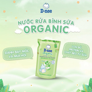 Combo 3 Túi Rửa Bình Sữa Cho Bé D-nee Chính Hãng 550ML