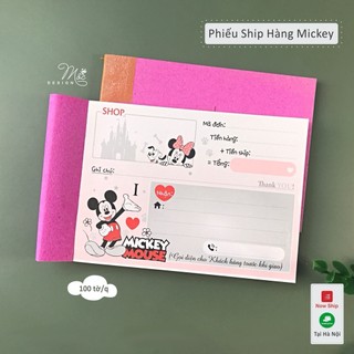 Phiếu ship hàng KITTY - Mèo thần tài - Mickey