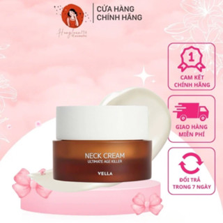Kem dưỡng da vùng cổ ngừa lão hóa Vella Ultimate Age Killer Neck Cream 50ml