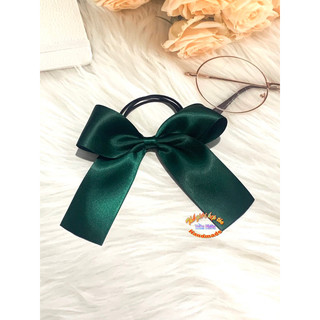 Cột tóc handmade màu xanh đậm, hoàn tiền 100% nếu sản phẩm bị lỗi CT05-M1