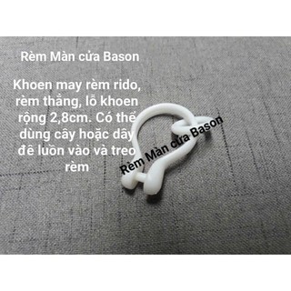 Khoen May Rèm, Treo Màn Cửa Kiểu Rido