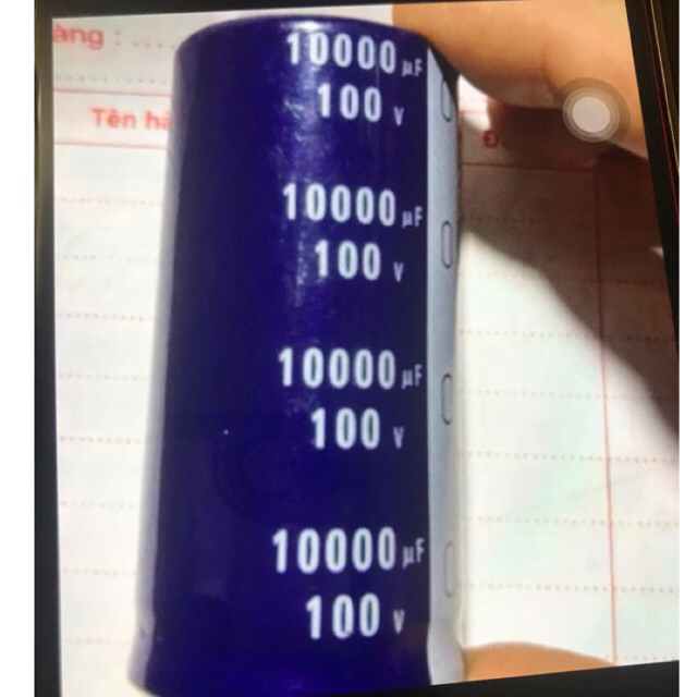Tụ  lọc   nguồn   10000uf 100v