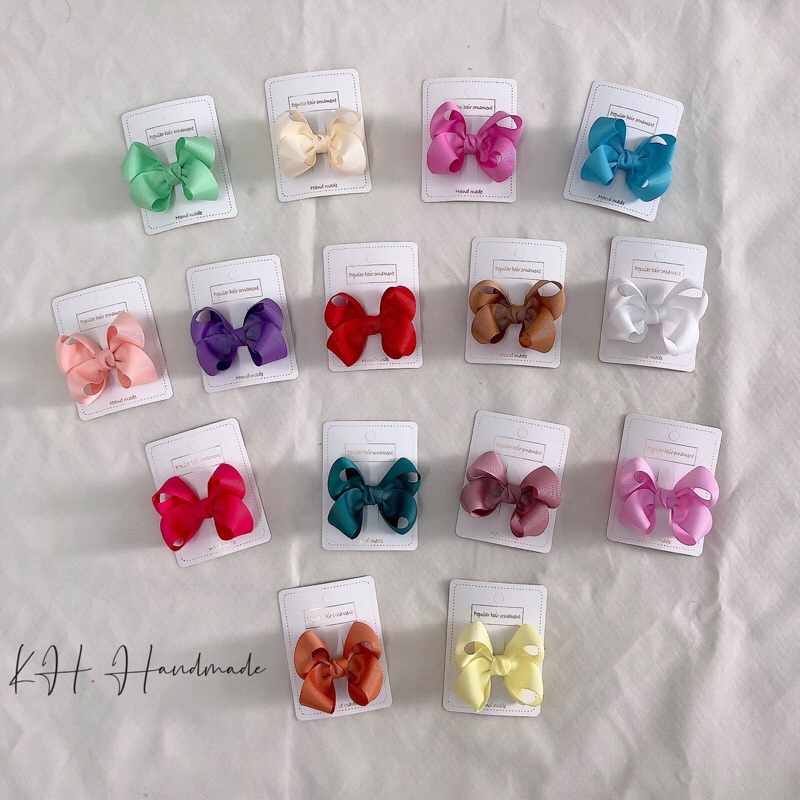 Lẻ 1 chiếc kẹp tóc dành cho bé gái ( link 1/2-ảnh thật KH handmade )