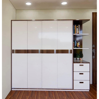  Tủ nhựa đài loan cửa lùa kèm kệ 203x180x50  