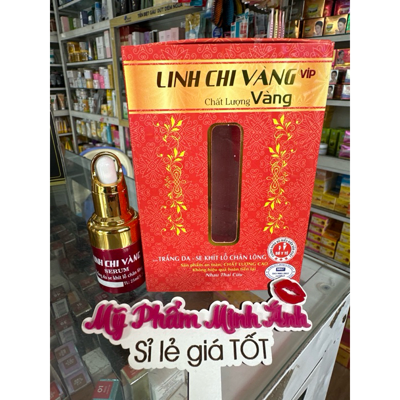 serum linh chi vàng 25ml, 299k [chính hãng cty]