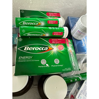 (hàng sách tay)Viên sủi tăng đề kháng Berocca vị dâu đặc biệt ống 15 viên Úc