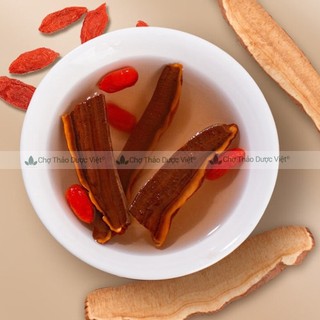 Nấm Linh Chi Hàn Quốc 100g, thái lát khô sạch, trà linh chi, giúp bồi bổ sức khỏe, ổn định huyết áp