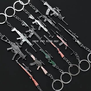 Móc Khóa Hình Súng PUBG [9.5cm]