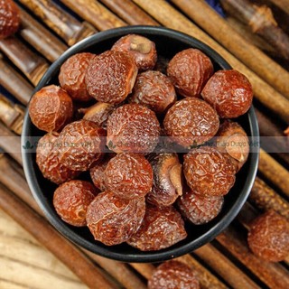 Qủa bồ hòn tách hạt 100g, cùi dày, nhiều mật, quả già, dùng làm xà phòng, nước rửa bát