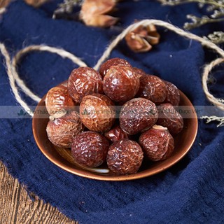 Qủa bồ hòn tách hạt 100g, cùi dày, nhiều mật, quả già, dùng làm xà phòng, nước rửa bát