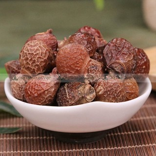 Qủa bồ hòn tách hạt 100g, cùi dày, nhiều mật, quả già, dùng làm xà phòng, nước rửa bát