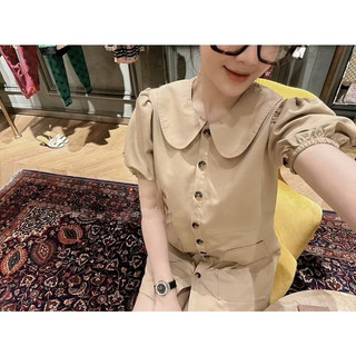 ĐẦM NUDE CỔ SEN 2 TÚI ♥️