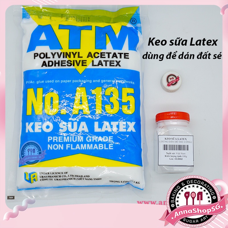 Hủ 100g KEO SỮA LATEX DÙNG DÁN ĐỒ THỦ CÔNG