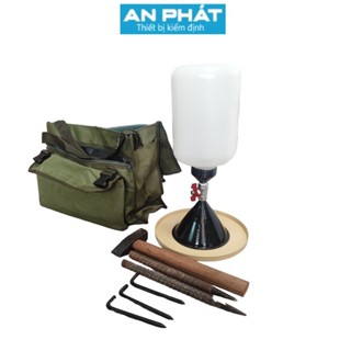 Bộ phễu rót cát hiện trường, phễu rót cát bằng nhựa 5 lit kèm túi đựng chuẩn Hàng Việt Nam Cao cấp