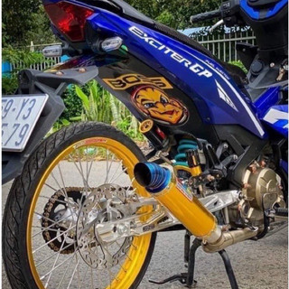 Tem Boss Dán Gầm Trang Trí Xe Cực Chất (Giá 1 Tem)