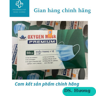 Khẩu trang Y Tế 4 Lớp Sen Việt Hộp 50 cái