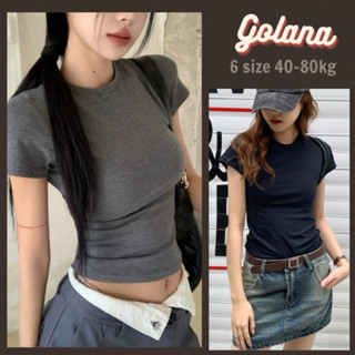 Áo thun baby BASIC TRƠN ôm body chất tăm cotton (có bigsize)