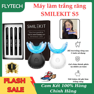 Máy làm trắng răng SMILEKIT S5 - Mát tẩy trắng răng không gây ê buốt , giúp hơi thở thơm mát tự tin