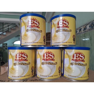  Combo 5 lon - Sữa đặc ES nắp xanh lon 1kg Thơm-Sánh-Béo 