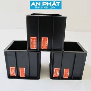  Khuôn đúc mẫu bê tông bằng nhựa khuôn lập phương khuôn trụ khuôn dầm nhiều kích thước 
