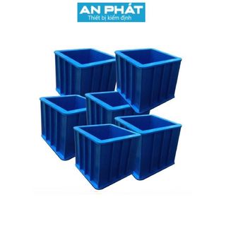 Khuôn đúc mẫu bê tông lập phương 150 bằng nhựa ABS chống ăn mòn, chống va đập, độ bền cao