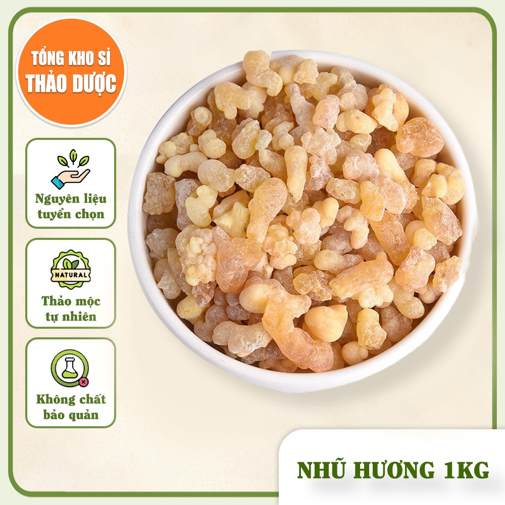 Nhũ hương 1kg, nhựa cây nhũ hương, thơm, sạch, không lẫn tạp chất - Tổng Kho Sỉ Thảo Dược