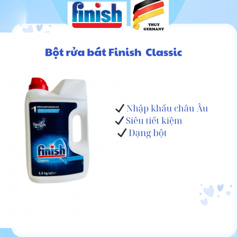 BỘT RỬA BÁT FINISH Classic