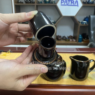 Bộ phụ kiện men đen cao cấp 4 món
