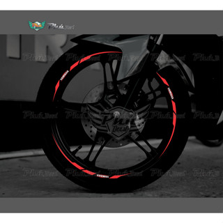  Tem phản quang chỉ mâm dán xe YAMAHA cao cấp đủ 4 màu xanh trắng vàng đỏ độ bám cao không bay màu 