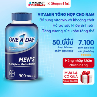 Vitamin tổng hợp Kirkland Signature One a day men 300 Viên giúp cơ thể khỏe mạnh cường tráng của Mỹ