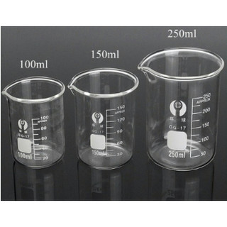 Cốc thủy tinh chịu nhiệt 250ml