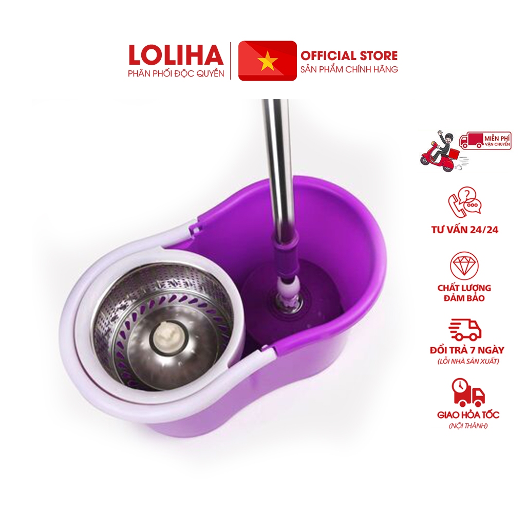⛔FREESHIP+⛔ Bộ lau nhà đa năng (TẶNG 1 BÔNG LAU - LOẠI S8)
