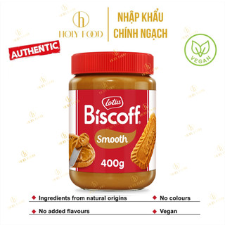 Kem phết bánh Lotus Biscoff Spread thơm ngon hương vị quế 400g - Xuất xứ Bỉ