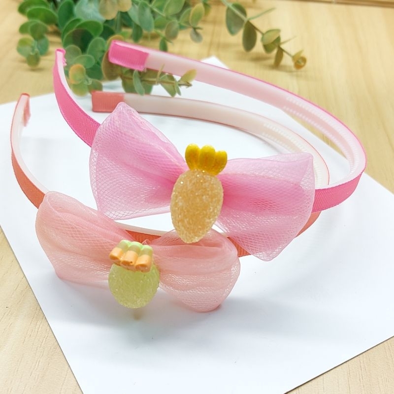 Cài tóc nơ cho bé, bờm tóc hình nơ