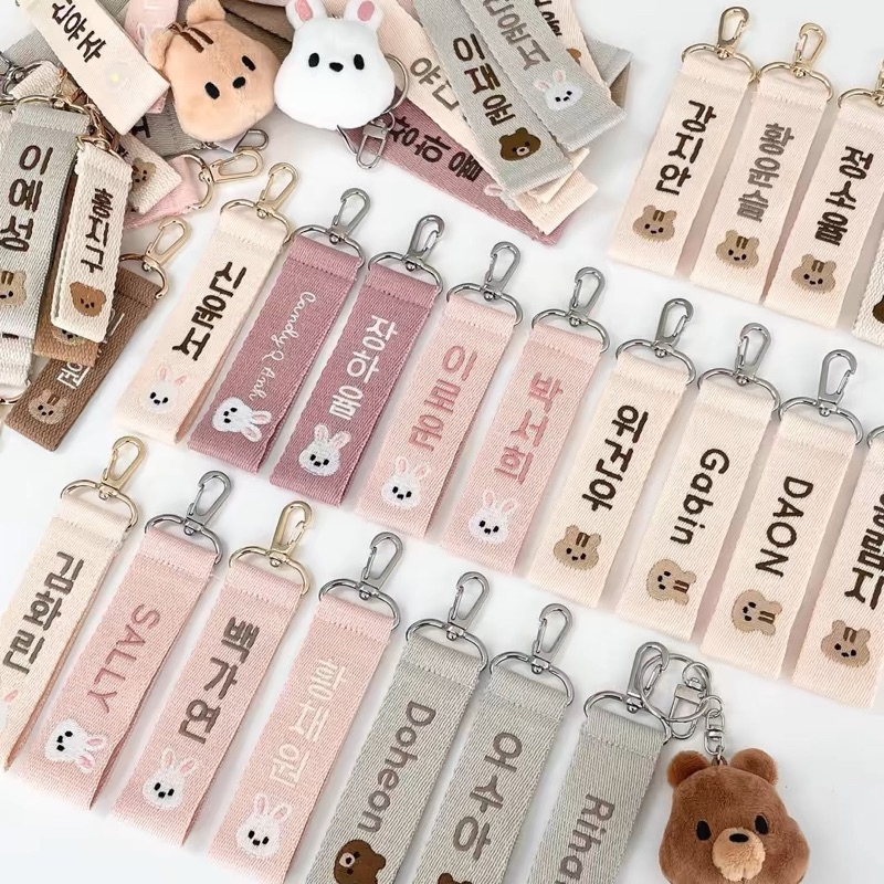 Nametag thêu tên theo yêu cầu cực xinh