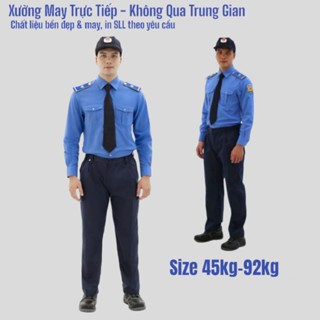 Bộ Quần Áo Bảo Vệ, Đồng Phục Bảo Vệ Loại Đẹp Dài Tay và Ngắn Tay
