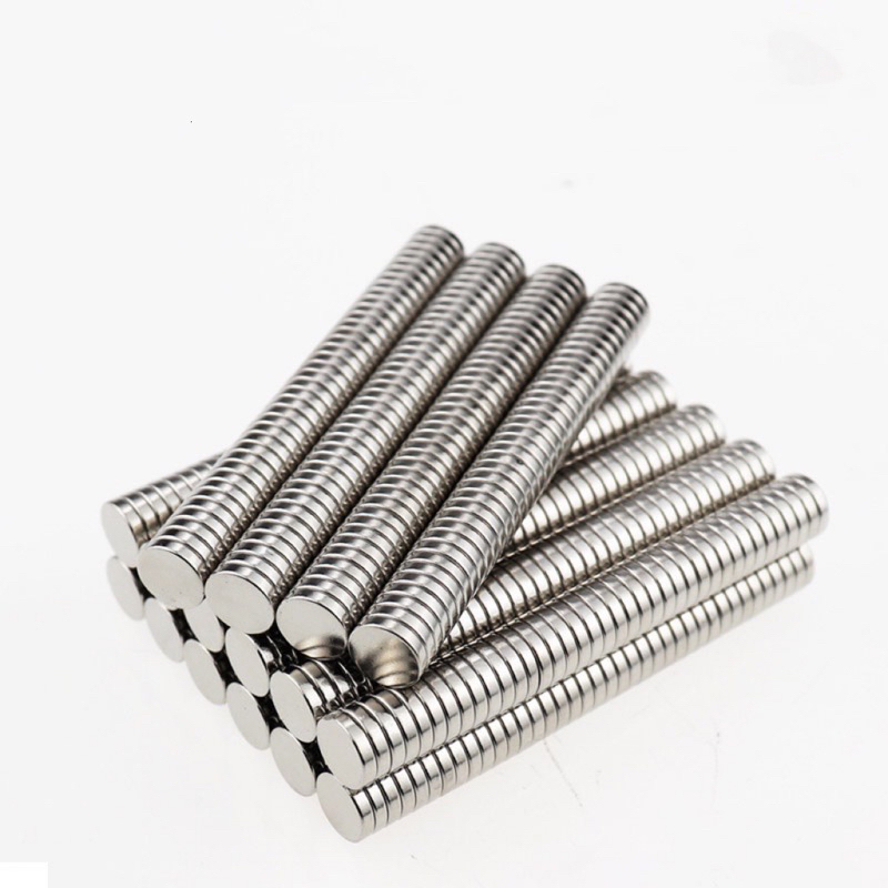 (10 viên) Nam châm đất hiếm 10x1mm. 10x2mm. 10x3mm. 10x4mm. 10x5mm