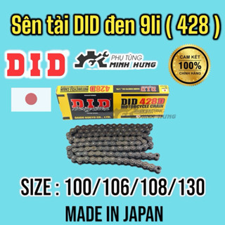 Sên đen 428 ( 9li ) DID Nhật chính hãng 100-106-108-122-130 >>>>