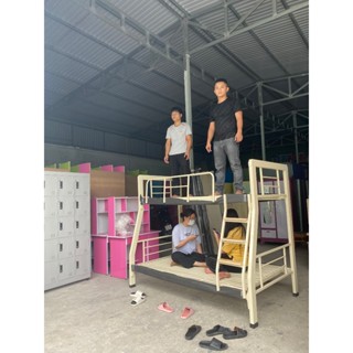[Toàn Quốc] giường tầng sắt hộp 4x8 1.2 ly chịu lực cực tốt (có giao sau giờ hành chính)