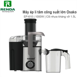 Máy ép trái cây 1000w Osako EP-610 dùng cho quán, nhà hàng BH 12 tháng có linh kiện thay thế