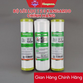 Bộ lõi lọc nước 123 Kangaroo chính hãng